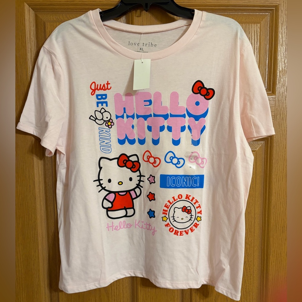 Love Tribe Hello Kitty Pink Woman’s T-Shirt